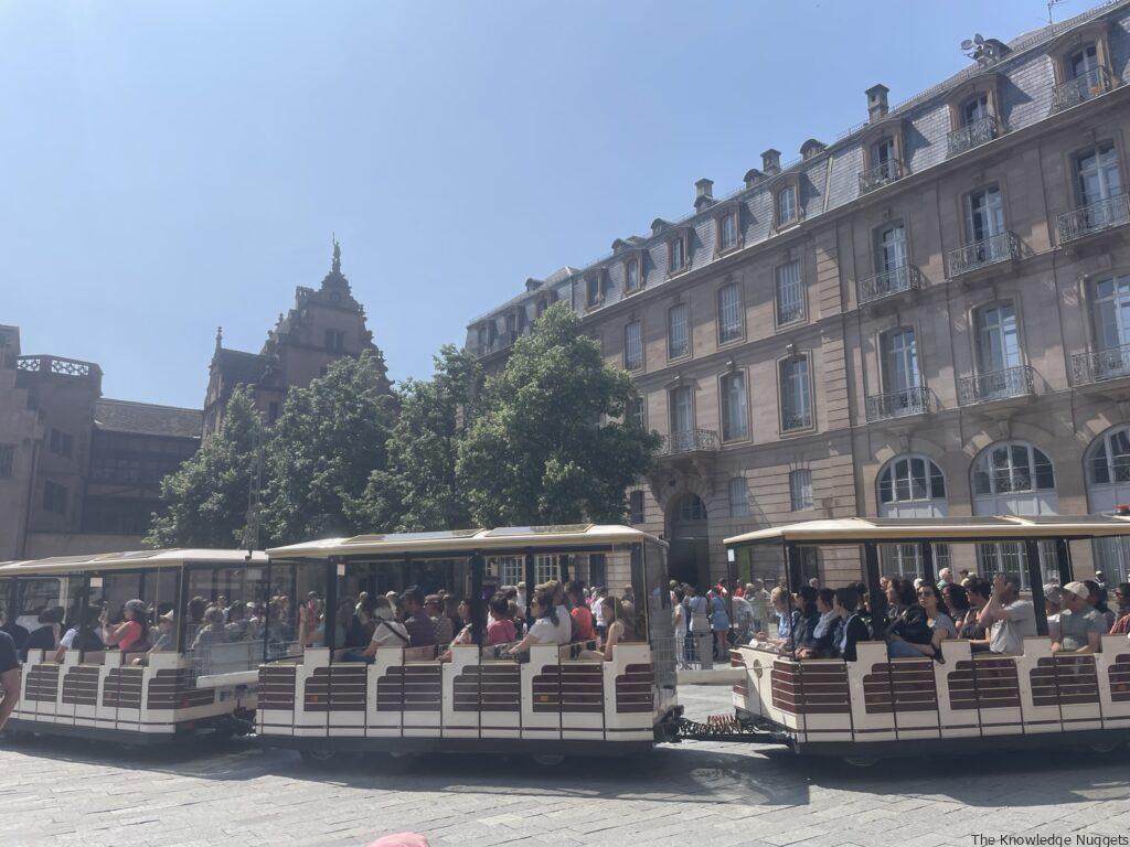 le petit train, strasbourg