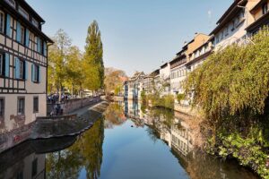 strasbourt, petite france, canal