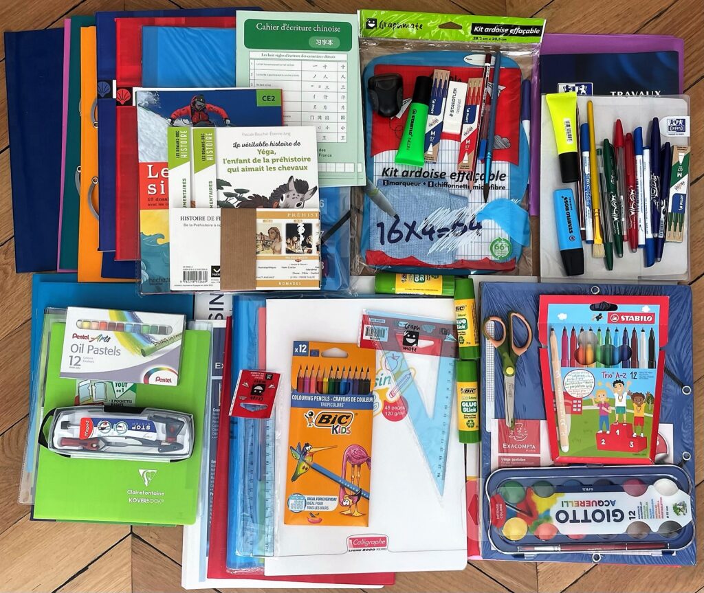 school supplies