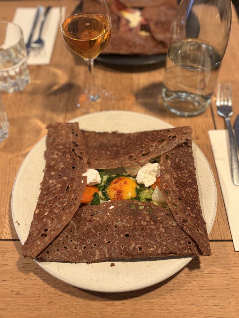 La Chandeleur: galette at breizh cafe paris