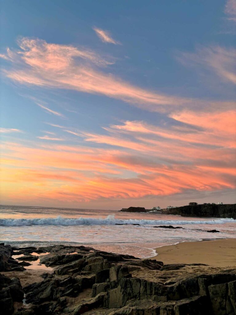 fuerteventura with kids_piedra beach_sunset_the knowledge nuggets