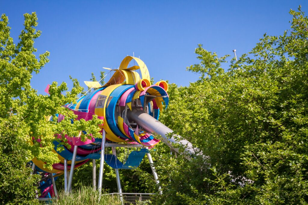 playground in paris, park de la villette