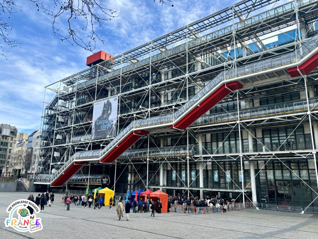 Centre Georges Pompidou Musée Paris Itinerary Kids - The Knowledge Nuggets