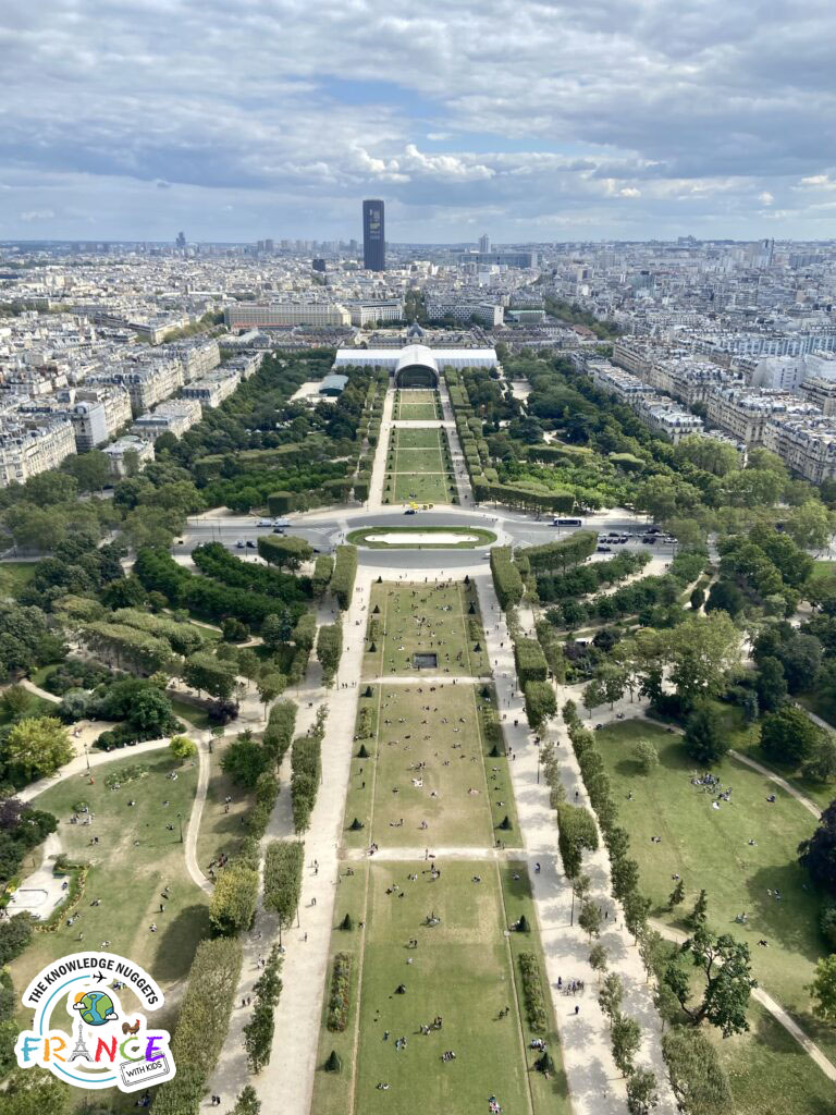 Champ de Mars Paris Itinerary Kids - The Knowledge Nuggets