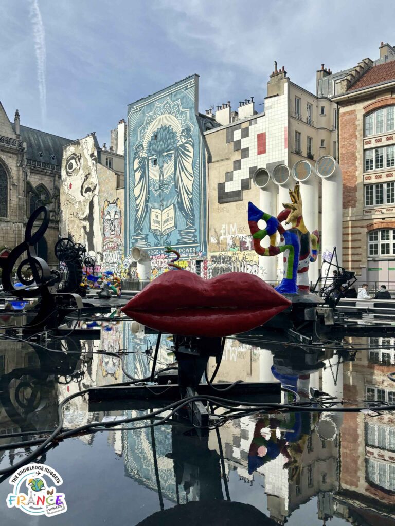 Stravinsky Fountain 1 Paris Itinerary Kids - The Knowledge Nuggets