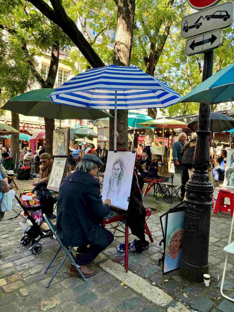 place de tertre_best areas to stay in paris with kids_the knowledge nuggets